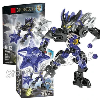 60pcs Bela Bionicle Hero Protector of Earth Model Building Kit Blocks Action Figure Bricks Toys Compatible with Lago
60pcs Bela Bionicle Hero Protector of Earth Model Building Kit Blocks Action Figure Bricks Toys Compatible with Lago