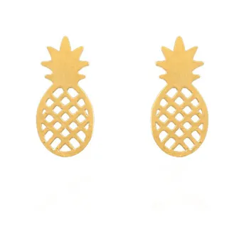 10Pair Summer Tiny Cute Pineapple Stud Earrings Rose Gold Stainless Steel Boucle d'oreille Femme Brincos Best Friend Gift
10Pair Summer Tiny Cute Pineapple Stud Earrings Rose Gold Stainless Steel Boucle d'oreille Femme Brincos Best Friend Gift