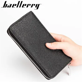 Baellerry Brand Fashion Leather Wallet Men Clutch Bags Mens Card Holder Coin Purse Zipper Money Phone Wallet Male Long Wallets
Baellerry Brand Fashion Leather Wallet Men Clutch Bags Mens Card Holder Coin Purse Zipper Money Phone Wallet Male Long Wallets