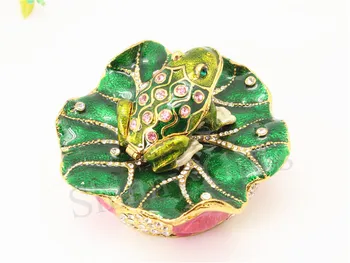 Special Offer Hot Sale European style Fashion Frog Shape Trinket Box metal trinket box SCJ379
Special Offer Hot Sale European style Fashion Frog Shape Trinket Box metal trinket box SCJ379