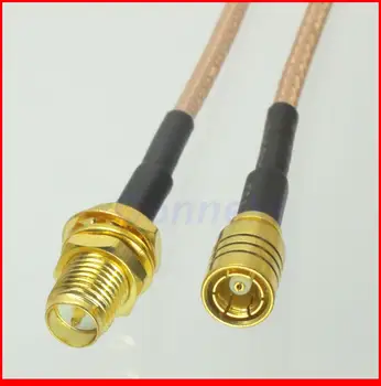 5pcs/lot RP-SMA female plug center nut bulkhead to SMB female straight RG316 pigtail 15cm
5pcs/lot RP-SMA female plug center nut bulkhead to SMB female straight RG316 pigtail 15cm