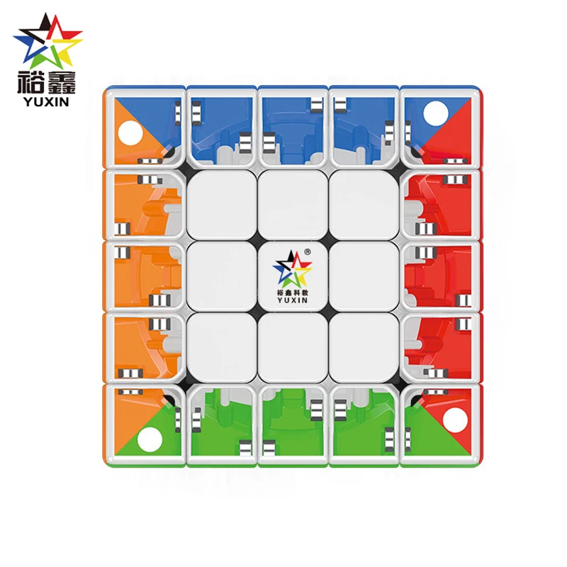 YUXIN Little Magic Professtional Stickerless 5*5*5 Magnetic Magic Cube Speed Puzzle 5x5 Cube Educational Toys cubo magico 62.5mm
YUXIN Little Magic Professtional Stickerless 5*5*5 Magnetic Magic Cube Speed Puzzle 5x5 Cube Educational Toys cubo magico 62.5mm
