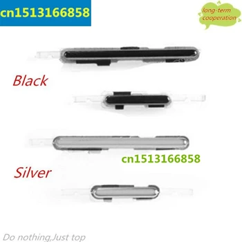 

Volume and Power Button side Key for Samsung Galaxy Note 2 / II N7100 N7105 volume power key - Silver/Black