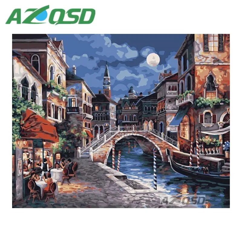 AZQSD Ancient City Night Painting By Numbers On Canvas 40x50cm Frameless Oil Painting Picture By Numbers Home Decor szyh6029
AZQSD Ancient City Night Painting By Numbers On Canvas 40x50cm Frameless Oil Painting Picture By Numbers Home Decor szyh6029