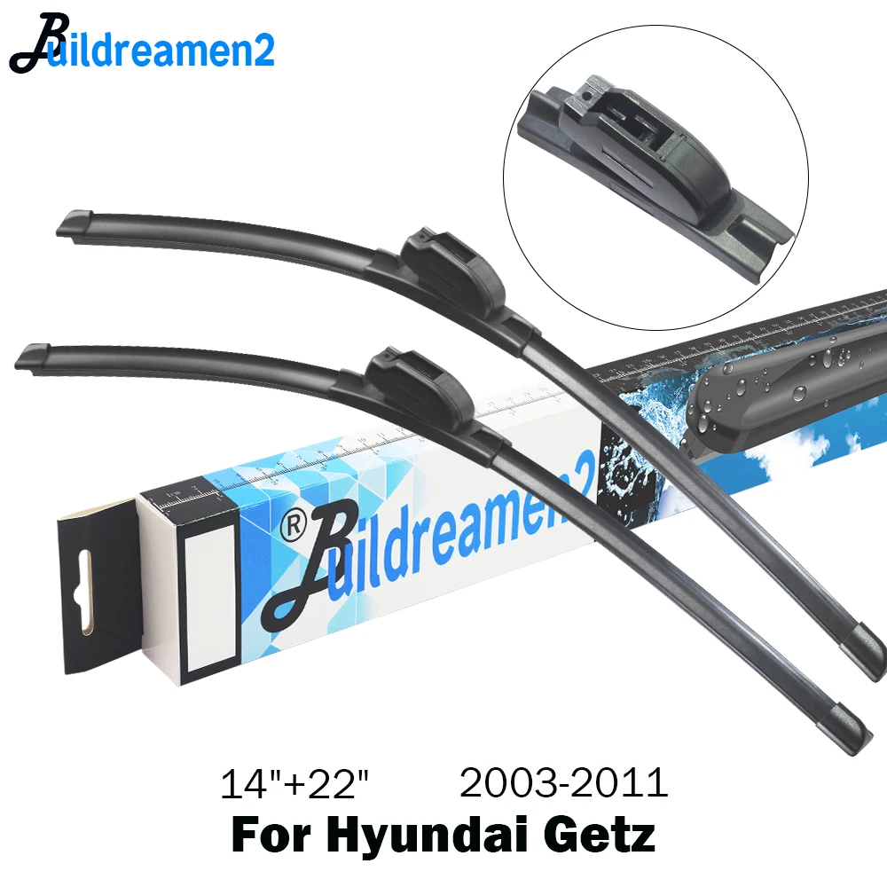 Buildreamen2 For Hyundai Getz 2003-2011 Car Frameless Wiper Blade Auto Rubber Front Windscreen Wiper
Buildreamen2 For Hyundai Getz 2003-2011 Car Frameless Wiper Blade Auto Rubber Front Windscreen Wiper