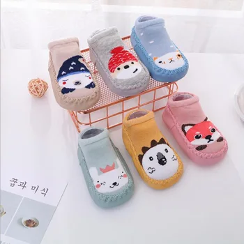 2018 Autumn and winter new children's floor toddler socks cartoon cotton non-slip baby socks
2018 Autumn and winter new children's floor toddler socks cartoon cotton non-slip baby socks