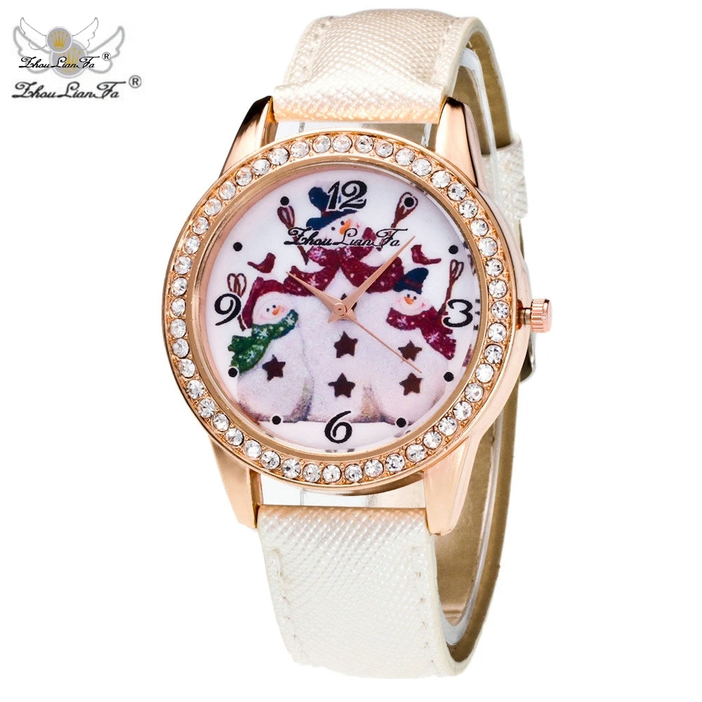 zhou lian fa New Design Snowman Christmas Printed Watch Women Quartz Watch Relogio Feminino reloje mujer 2018 Christmas Gifts
zhou lian fa New Design Snowman Christmas Printed Watch Women Quartz Watch Relogio Feminino reloje mujer 2018 Christmas Gifts