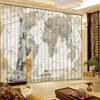 New High Quality 3D Printing Blackout Curtains Bedding Room Cortians Finished Decorative Livng Room Curtains CL-023
New High Quality 3D Printing Blackout Curtains Bedding Room Cortians Finished Decorative Livng Room Curtains CL-023