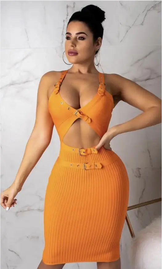 Top Quality Orange Black Sleeveless Elegant Keyhole Rayon Bandage Dress Night Club Party Dress
Top Quality Orange Black Sleeveless Elegant Keyhole Rayon Bandage Dress Night Club Party Dress