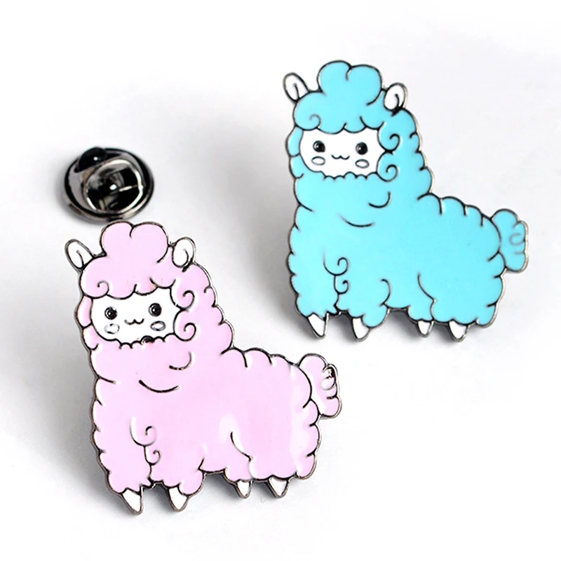 New Arriva 1PCS Kawaii Animal Alpaca Brooch Pin Badge Brooche Shirt Denim Jacket Decorated Women Girl Cute Jewelry Gifts
New Arriva 1PCS Kawaii Animal Alpaca Brooch Pin Badge Brooche Shirt Denim Jacket Decorated Women Girl Cute Jewelry Gifts
