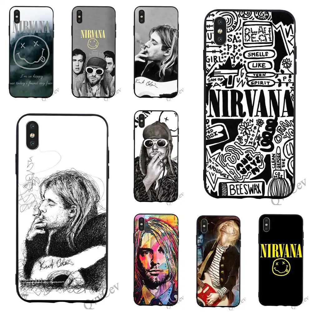 Ultra Thin Nirvana Kurt Cobain Phone Case for iPhone X Cover 6 6S XR Xs Max 11 pro 8 Plus 7 5S 5 SE Back
Ultra Thin Nirvana Kurt Cobain Phone Case for iPhone X Cover 6 6S XR Xs Max 11 pro 8 Plus 7 5S 5 SE Back