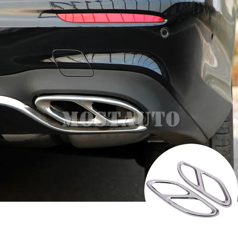 For Benz E Class W213 S213 Rear Exhaust Muffler Tail Pipe Cover 2016-2021 2pcs Car Accessories Interior Car Decor Car Trim
For Benz E Class W213 S213 Rear Exhaust Muffler Tail Pipe Cover 2016-2021 2pcs Car Accessories Interior Car Decor Car Trim