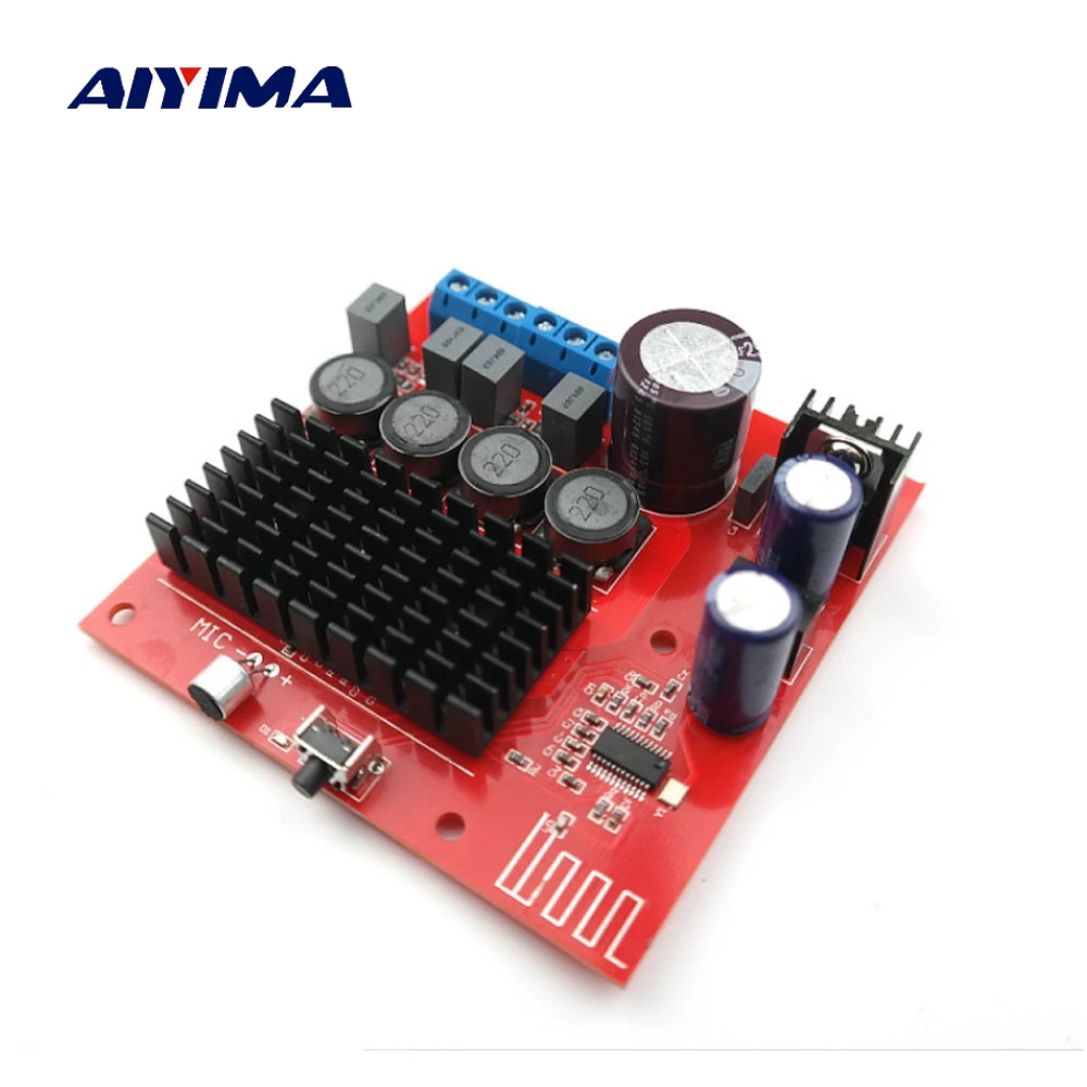 AIYIMA TPA3116 Bluetooth 4.2 Amplifier Audio Board 2x50W 2.0 Channel Stereo High Power Amplifiers AMP Support Answering Calls
AIYIMA TPA3116 Bluetooth 4.2 Amplifier Audio Board 2x50W 2.0 Channel Stereo High Power Amplifiers AMP Support Answering Calls