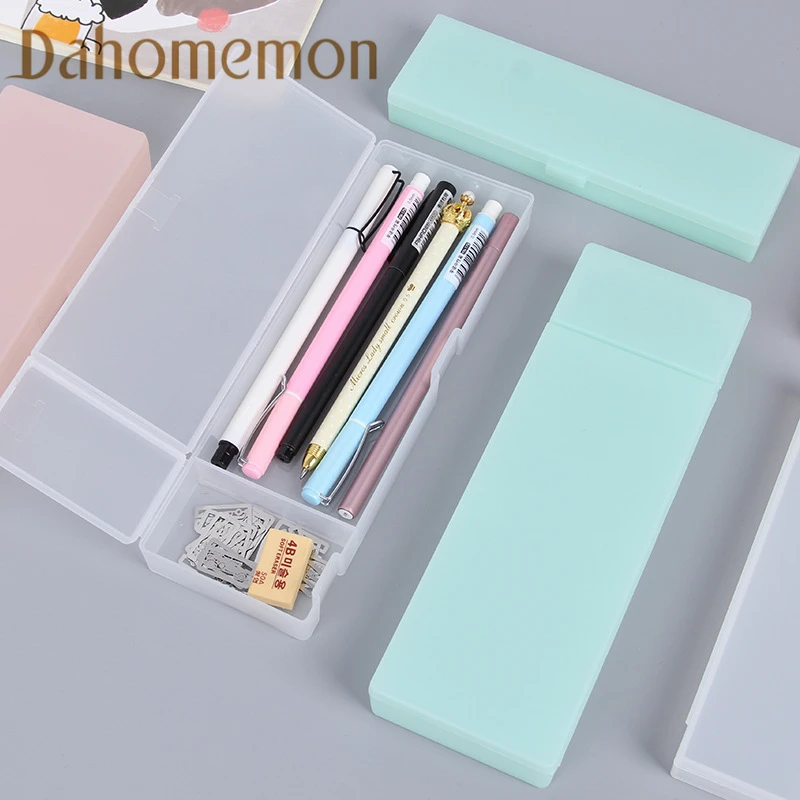 Simple solid color matte stationery pencil Case Portable translucent large capacity Storage Box School office Articles pen bag
Simple solid color matte stationery pencil Case Portable translucent large capacity Storage Box School office Articles pen bag