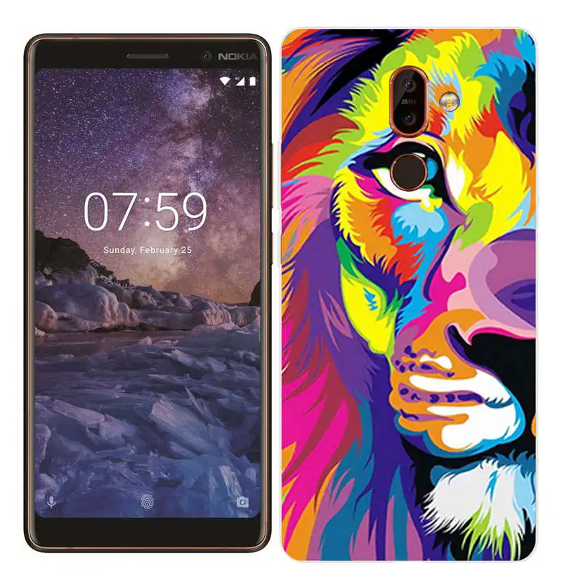 Arvin Case for Nokia 7 Plus Silicon Cover For Nokia 2.1 3.1 5.1 6.1 Transparent Fundas for Nokia X6 Soft TPU Nokia 3 5 6 7 8 Bag (13)