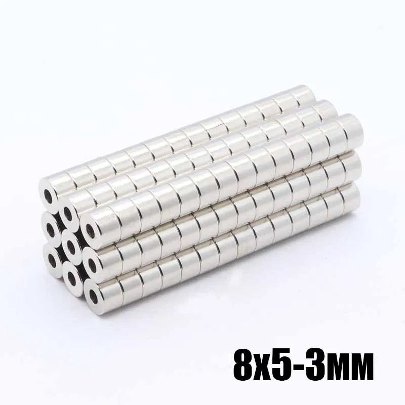 100pcs 8 x 5 mm Hole 3 mm N35 Super Strong Ring Loop Countersunk Magnet Rare Earth Neo Neodymium Magnets 8X5- 3 mm
100pcs 8 x 5 mm Hole 3 mm N35 Super Strong Ring Loop Countersunk Magnet Rare Earth Neo Neodymium Magnets 8X5- 3 mm