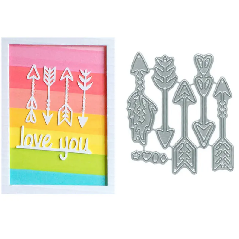 Amazing Arrows metal cutting Dies Scrapbooking Craft Die Cut create decor Emboss paper card make Stencil 56*52mm
Amazing Arrows metal cutting Dies Scrapbooking Craft Die Cut create decor Emboss paper card make Stencil 56*52mm