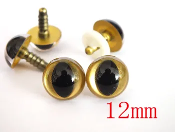Free Shipping!!100pcs 12 mm gold-plastic clear cat eyes toy accessories with washers for toy accessories
Free Shipping!!100pcs 12 mm gold-plastic clear cat eyes toy accessories with washers for toy accessories