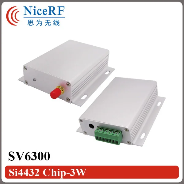 2pcs/Lot 433MHz RS232 Interface |3W 6KM Ultra Long Distance Si4432 Wireless RF Module SV6300 (Not Including Antenna)
2pcs/Lot 433MHz RS232 Interface |3W 6KM Ultra Long Distance Si4432 Wireless RF Module SV6300 (Not Including Antenna)