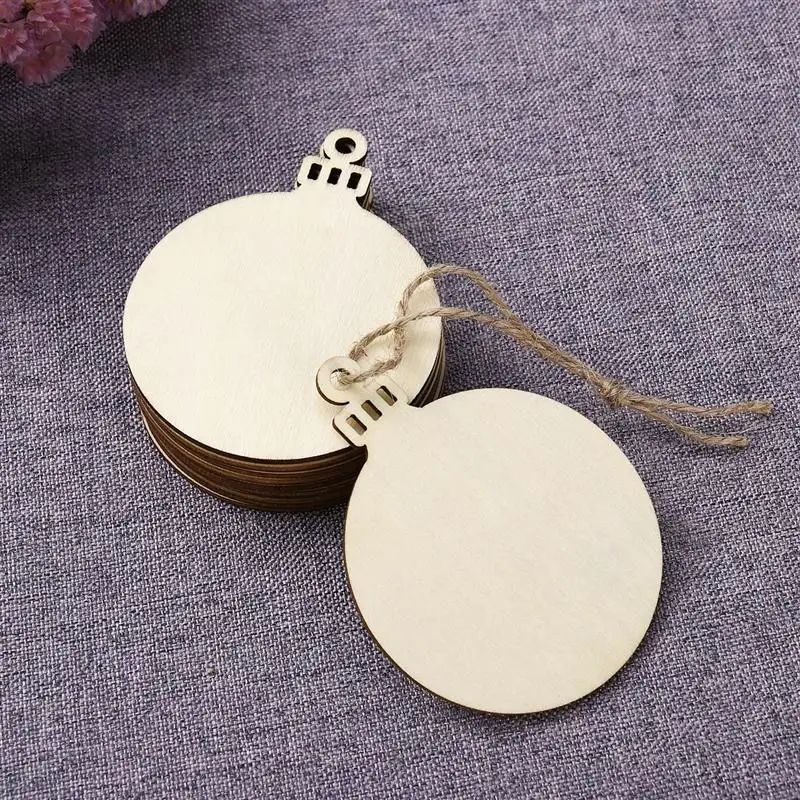 TINKSKY 10pcs Wooden Round Bauble Hanging Christmas Tree Blank Decorations Gift Tag Shapes For Embellishments Scrap Booking
TINKSKY 10pcs Wooden Round Bauble Hanging Christmas Tree Blank Decorations Gift Tag Shapes For Embellishments Scrap Booking