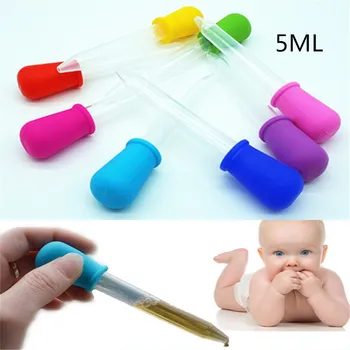 5ML 12cm*2cm Clear Small Silicone Plastic Feeding Medicine Liquid Eye Ear Graduated Pipette Dropper For School Lab Supplies
5ML 12cm*2cm Clear Small Silicone Plastic Feeding Medicine Liquid Eye Ear Graduated Pipette Dropper For School Lab Supplies