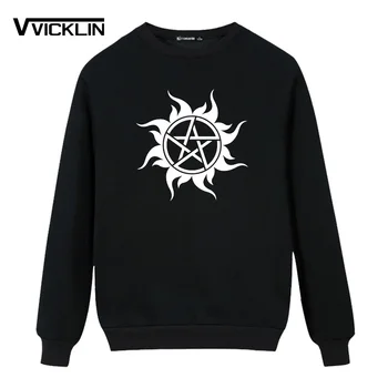 2018 American TV series supernatural long sleeves cotton printed Fleece Hoodies Sweatshirt men casual loose clothes plus size
2018 American TV series supernatural long sleeves cotton printed Fleece Hoodies Sweatshirt men casual loose clothes plus size