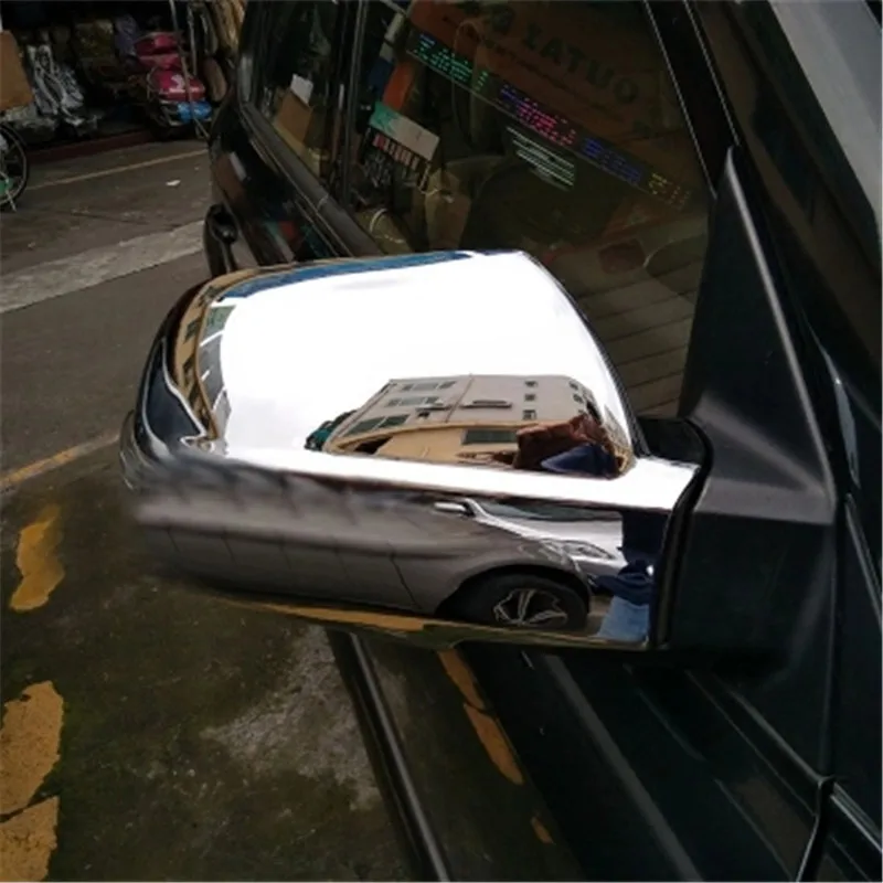 ABS Chrome DOOR SIDE WING MIRROR CHROME COVER REAR VIEW For HYUNDAI TUCSON 2005 2006 2007 2008 Car styling
ABS Chrome DOOR SIDE WING MIRROR CHROME COVER REAR VIEW For HYUNDAI TUCSON 2005 2006 2007 2008 Car styling