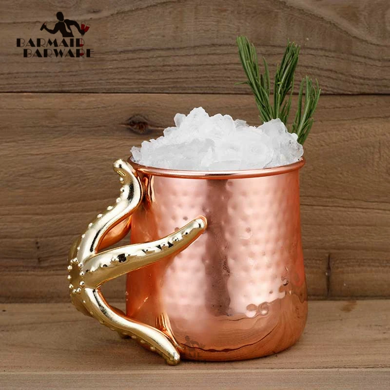 1Piece 520ml 304 Stainless Steel Drum Type Moscow Mug Hammered Copper Plated Beer Mug Beer Cup Water Glass Drinkwares
1Piece 520ml 304 Stainless Steel Drum Type Moscow Mug Hammered Copper Plated Beer Mug Beer Cup Water Glass Drinkwares