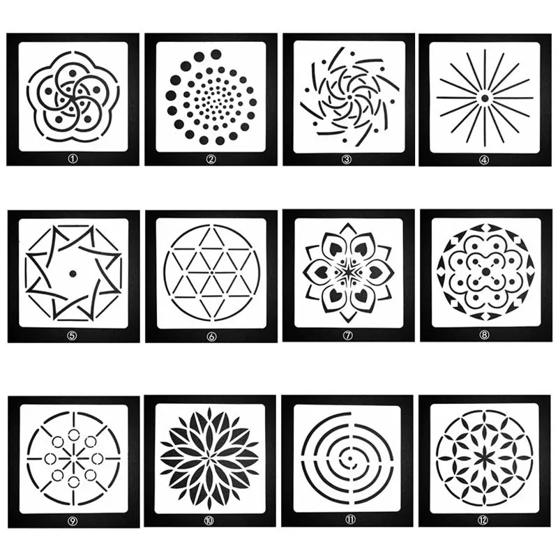 New Mandala Painting Template Walls Stencil Painting Decor Stencils for DIY Scrapbooking Art
New Mandala Painting Template Walls Stencil Painting Decor Stencils for DIY Scrapbooking Art
