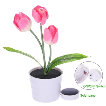 New 3 LEDs Solar Powered artificial flower LED Lawn Night Lamp Waterproof IP65 Light Sensor for Holiday Garden&Home Office Decor
New 3 LEDs Solar Powered artificial flower LED Lawn Night Lamp Waterproof IP65 Light Sensor for Holiday Garden&Home Office Decor