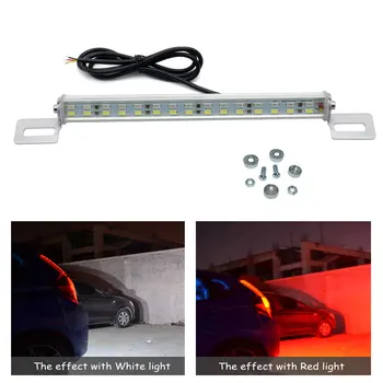 Dynamic LED Red + White Auto Turn Signal Backup Reverse Brake Rear Lamp Bar DC 12V Car License Plate Light FOR audi A3 A4
Dynamic LED Red + White Auto Turn Signal Backup Reverse Brake Rear Lamp Bar DC 12V Car License Plate Light FOR audi A3 A4