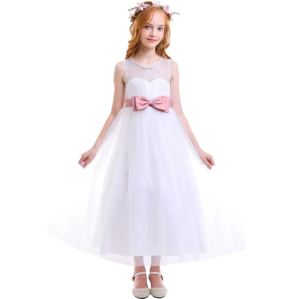 Fashion New Kids Dresses for Girls Lace Tulle Long Dress Wedding Party Kid Girls Bridesmaid Dress Elegant Princess Girls Dress
Fashion New Kids Dresses for Girls Lace Tulle Long Dress Wedding Party Kid Girls Bridesmaid Dress Elegant Princess Girls Dress
