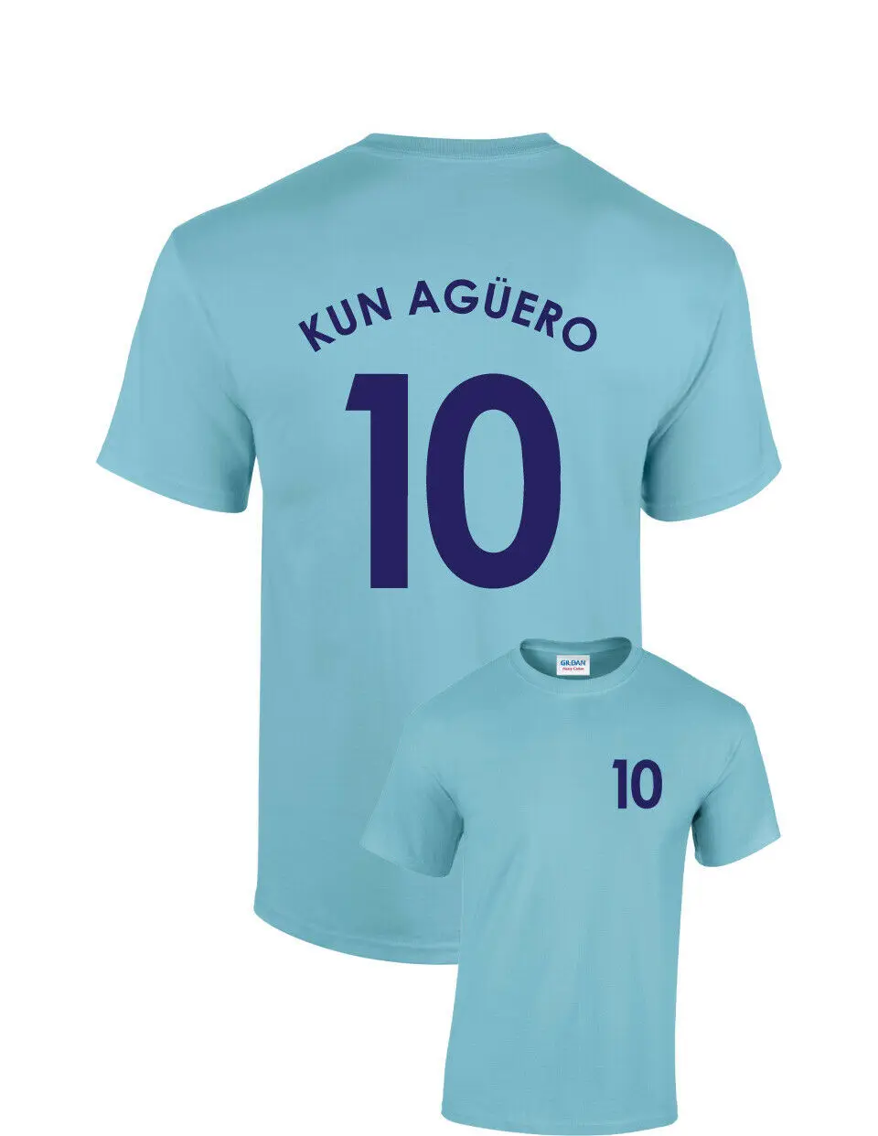 

Sergio Aguero City No10 Kids Football Fans T-Shirt