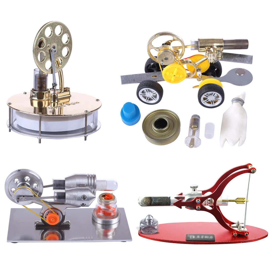 The Love Of Arrow Shape Stirling Engine Motor External Combustion Engine Science Educational Model Decoration With Metal Base
The Love Of Arrow Shape Stirling Engine Motor External Combustion Engine Science Educational Model Decoration With Metal Base