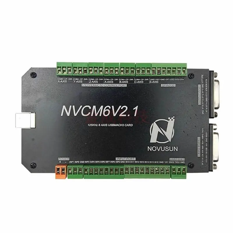 CNC MACH3 USB 6 Axis 4 Axis 5 Axis 125KHz USBCNC 16I 16O Smooth Stepper Motion Controller card breakout board for CNC Engraving
CNC MACH3 USB 6 Axis 4 Axis 5 Axis 125KHz USBCNC 16I 16O Smooth Stepper Motion Controller card breakout board for CNC Engraving
