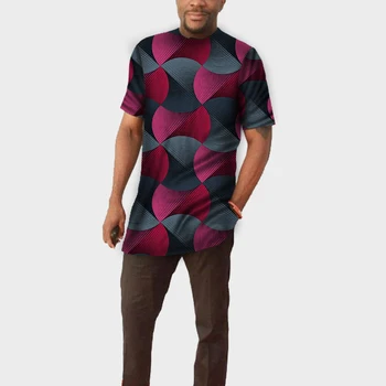 Fashion Man's T-shirt African Print Casual T Shirt Male Short Sleeve Tops Africa Festivel Dashiki Print Tees Clothing Custom
Fashion Man's T-shirt African Print Casual T Shirt Male Short Sleeve Tops Africa Festivel Dashiki Print Tees Clothing Custom