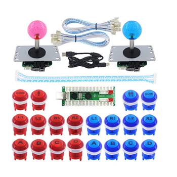 XBERSTAR 2 Player Arcade Game DIY Set Zero Delay USB Encoder for 2 Player Arcade Button Joystick Controller
XBERSTAR 2 Player Arcade Game DIY Set Zero Delay USB Encoder for 2 Player Arcade Button Joystick Controller