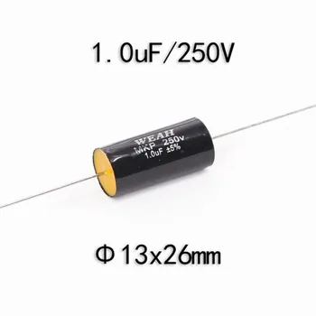 Crossover Divider Capacitor Electrodeless Shaft 1.0UF / 250V Treble Polypropylene / Metallized film / CBB Capacitor
Crossover Divider Capacitor Electrodeless Shaft 1.0UF / 250V Treble Polypropylene / Metallized film / CBB Capacitor