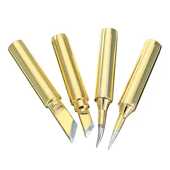 High Quality 4pcs Golden Lead-free 900M Series Soldering Iron Tips IS I K SK 4 Types New
High Quality 4pcs Golden Lead-free 900M Series Soldering Iron Tips IS I K SK 4 Types New