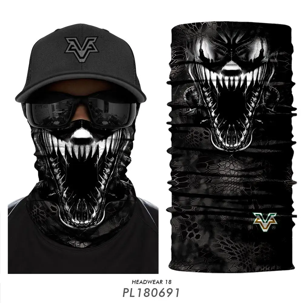3D Venom The Punisher Cosplay Face Mask Cycling Neck Gaiter Spiderman Deadpool Neck Buffs Bandana Tube Running Hiking Scarves
3D Venom The Punisher Cosplay Face Mask Cycling Neck Gaiter Spiderman Deadpool Neck Buffs Bandana Tube Running Hiking Scarves