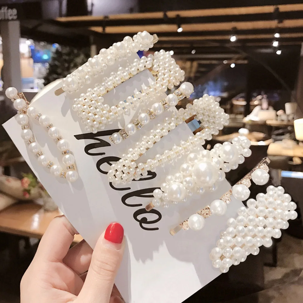 2019 New Fashion Women Pearl Alloy Hair Clip Snap Hair Barrette Elegant Stick Hairpin Female Hair Accessories Hairgrip
2019 New Fashion Women Pearl Alloy Hair Clip Snap Hair Barrette Elegant Stick Hairpin Female Hair Accessories Hairgrip