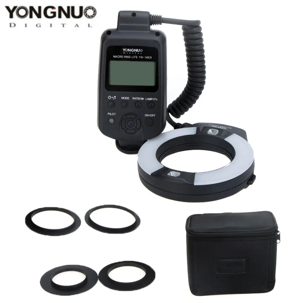 YONGNUO YN-14EX Macro Ring Flash Light for Canon EOS DSLR Camera Ring Flash Camera
YONGNUO YN-14EX Macro Ring Flash Light for Canon EOS DSLR Camera Ring Flash Camera