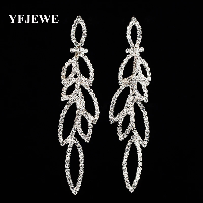 YFJEWE Fashion Jewelry Long Drop Earrings for women Crystal Gold and Silver Plated Ladies accessories Dangle Earrings #E368
YFJEWE Fashion Jewelry Long Drop Earrings for women Crystal Gold and Silver Plated Ladies accessories Dangle Earrings #E368