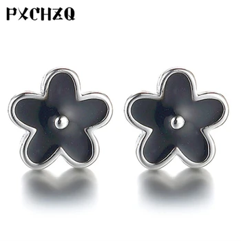 Fashion simple female models black plum blossom silver earrings female popular sweet crystal Hei Mei silver earrings
Fashion simple female models black plum blossom silver earrings female popular sweet crystal Hei Mei silver earrings