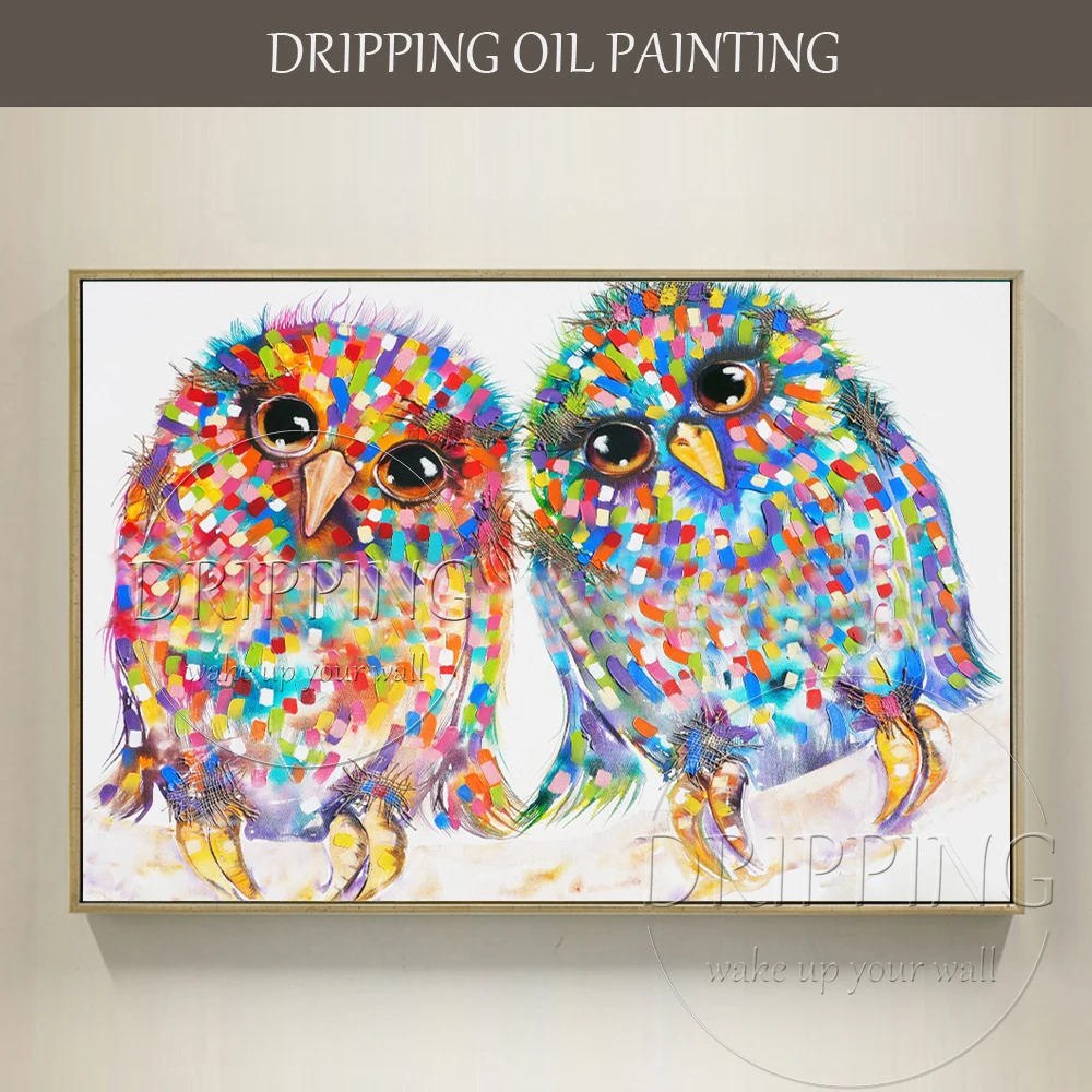 Special Design Oil Painting with Linen Canvas Painting for Living Room Decor Hand-painted Abstract Birds Baby Eagle Oil Painting
Special Design Oil Painting with Linen Canvas Painting for Living Room Decor Hand-painted Abstract Birds Baby Eagle Oil Painting