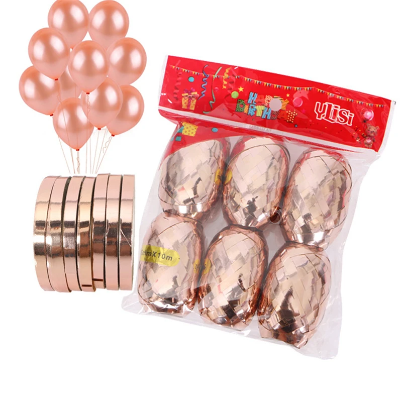 Rose Gold Ribbon Tied Balloon Small Ribbon Balloons Decoration Birthday Party Wedding Decoration Bachelorette Party Favors. Q
Rose Gold Ribbon Tied Balloon Small Ribbon Balloons Decoration Birthday Party Wedding Decoration Bachelorette Party Favors. Q