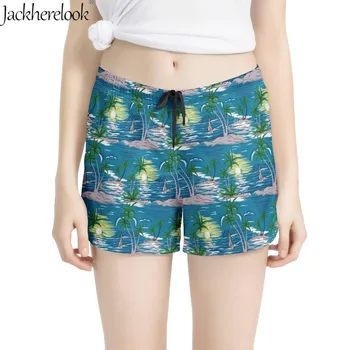 Jackherelook 2019 Brand Designer Streetwear Elastic Waist Casual Women's Shorts Cute Palm Tree Beach Print Summer Short Feminino
Jackherelook 2019 Brand Designer Streetwear Elastic Waist Casual Women's Shorts Cute Palm Tree Beach Print Summer Short Feminino