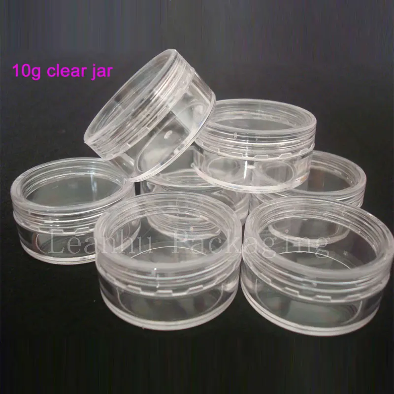 10g X 100 Empty Small Plastic Cosmetic Bottle Jars Container Transparent For Storage Clear Cream Tin Pot For Skin Cream Nail Art
10g X 100 Empty Small Plastic Cosmetic Bottle Jars Container Transparent For Storage Clear Cream Tin Pot For Skin Cream Nail Art