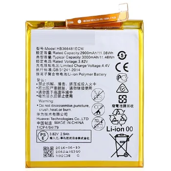 For Huawei HB366481ECW phone battery For Huawei P9 Ascend P9 Lite G9 honor 8 honor 5C G9 EVA-L09 honor 8 lite 2900mAh
For Huawei HB366481ECW phone battery For Huawei P9 Ascend P9 Lite G9 honor 8 honor 5C G9 EVA-L09 honor 8 lite 2900mAh