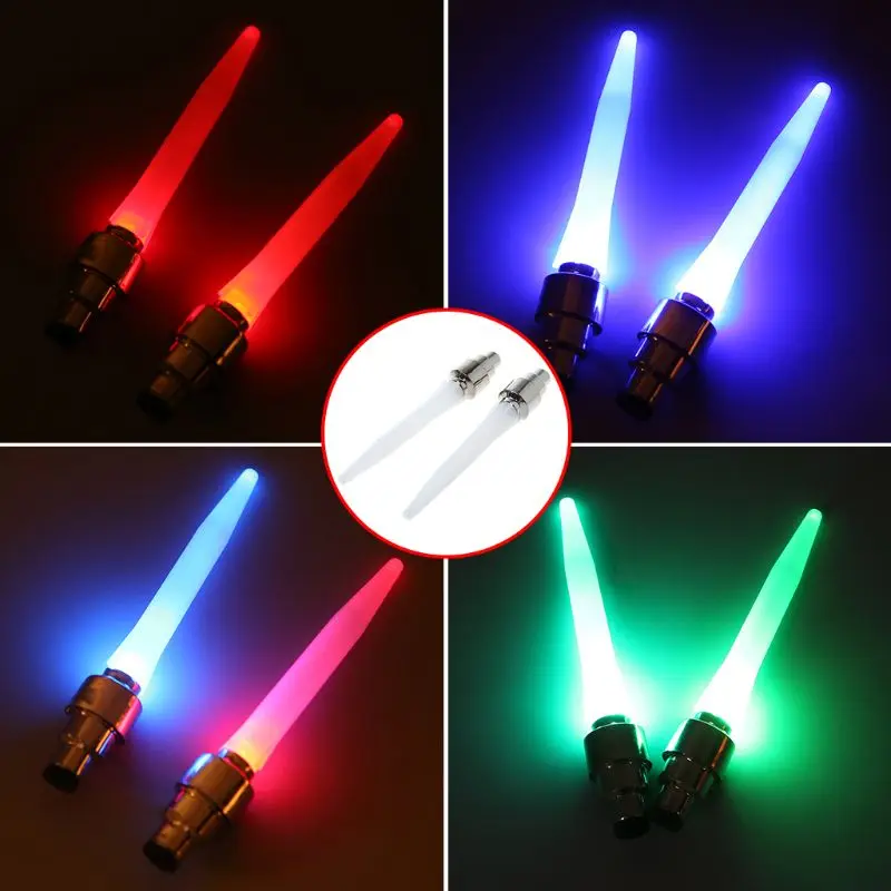 2 Pcs/Set Bicycle Light For Front Rear Wheel Valve Lamp LED Tire Valve Cap Lights Long Universal MTB Bike Fixed Gear Supplies
2 Pcs/Set Bicycle Light For Front Rear Wheel Valve Lamp LED Tire Valve Cap Lights Long Universal MTB Bike Fixed Gear Supplies